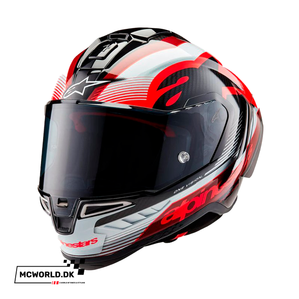 Alpinestars Supertech R10 - Team Sort/Carbon/R�d/Hvid
