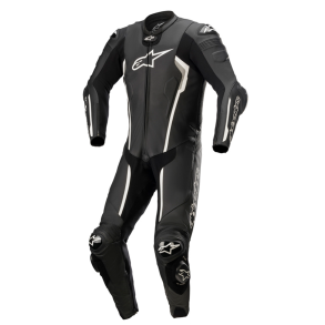 Alpinestars 1-delt l�derdragt - Missile v2 Sort/Hvid