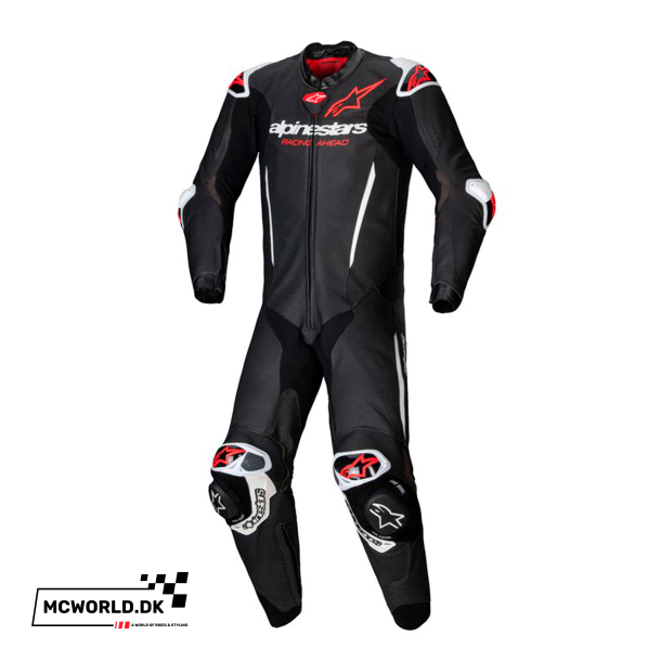 Alpinestars 1-delt l�derdragt - GP-R7 Sort/Hvid/R�d
