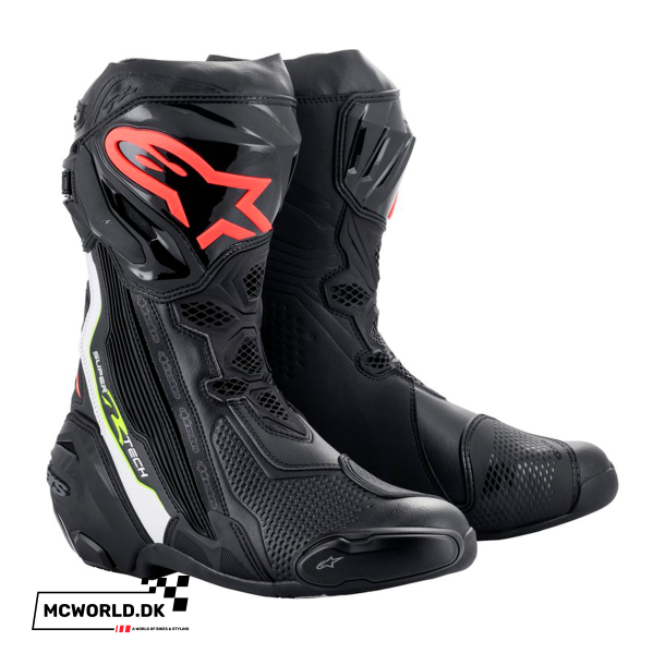 Alpinestars Supertech R V2 - Sort/Hvid/R�d/Gul