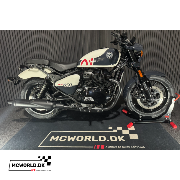 Royal Enfield Shotgun 650 Stencil White - Fabriksny