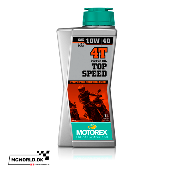 Motorex Top Speed 4T Olie - 10W/40 1 Liter