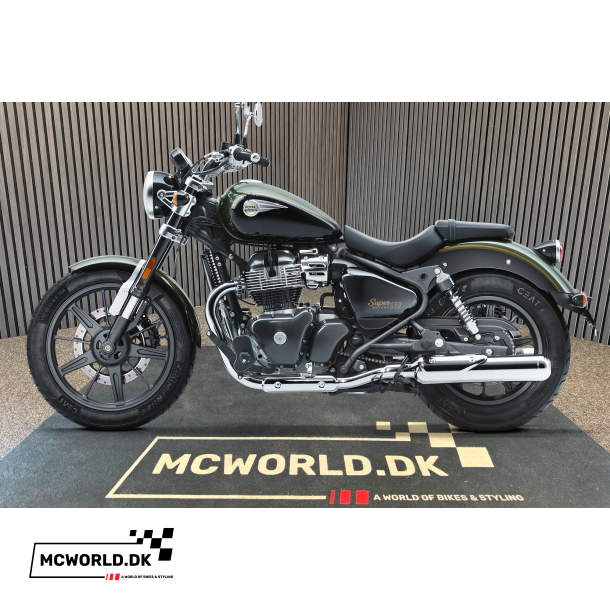 Royal Enfield Super Meteor 650 Interstellar Green - Fabriksny