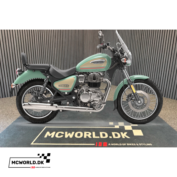 Royal Enfield Meteor 350 - Supernova Gr�n