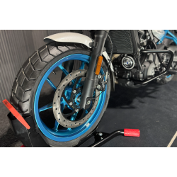 Royal Enfield Guerrilla 450 Brava Blue - Fabriksny