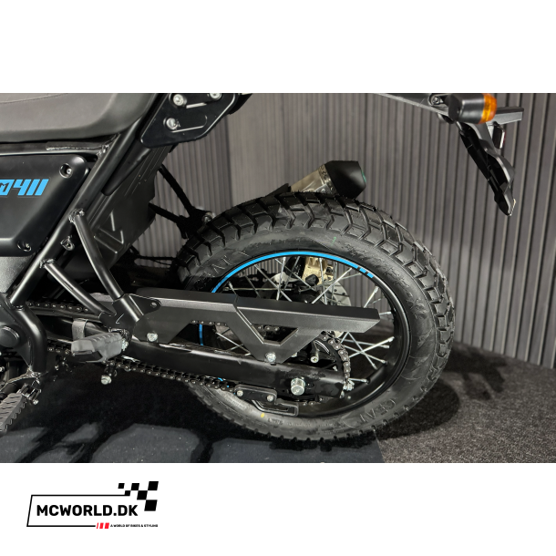 Royal Enfield Scram 411  Gr�/Bl� - Fabriksny