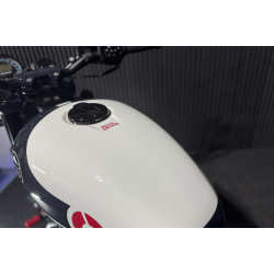 Royal Enfield Shotgun 650 Stencil White - Fabriksny