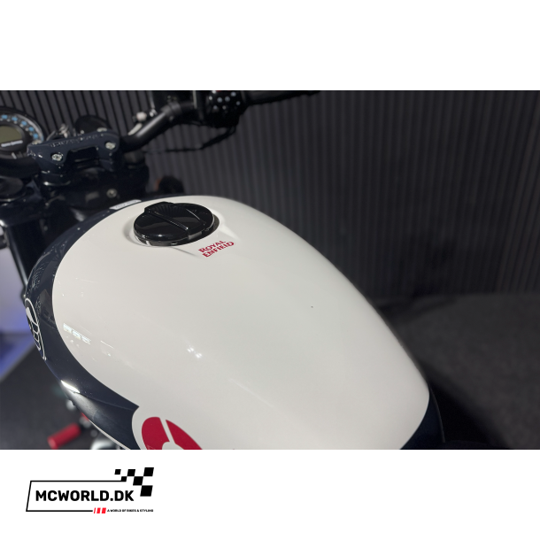 Royal Enfield Shotgun 650 Stencil White - Fabriksny