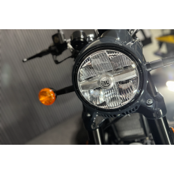 Royal Enfield Shotgun 650 Stencil White - Fabriksny