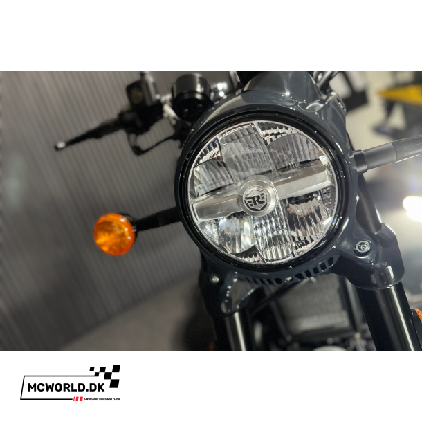 Royal Enfield Shotgun 650 Stencil White - Fabriksny