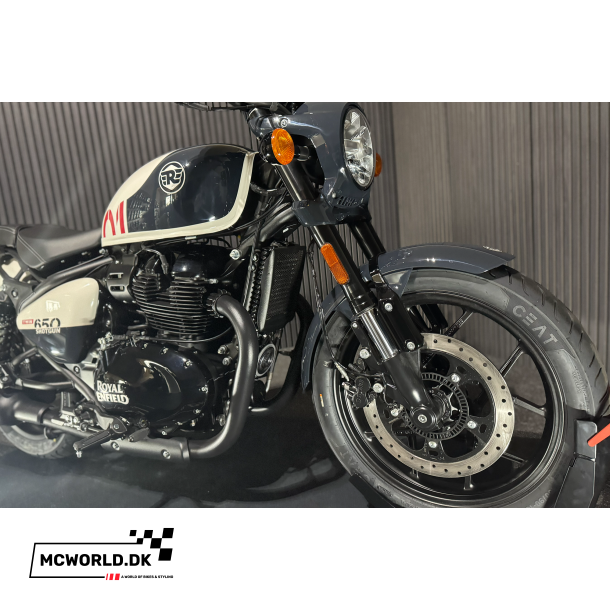 Royal Enfield Shotgun 650 Stencil White - Fabriksny