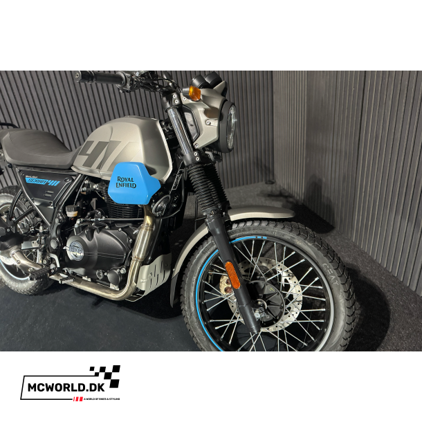 Royal Enfield Scram 411  Gr�/Bl� - Fabriksny
