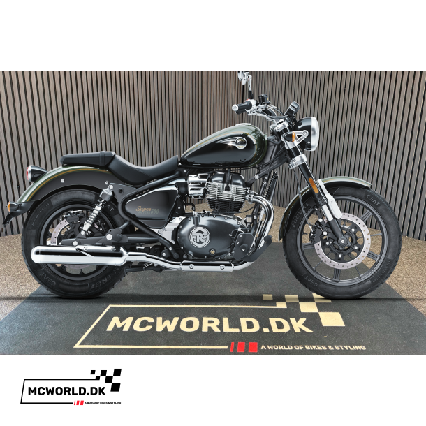 Royal Enfield Super Meteor 650 Interstellar Green - Fabriksny