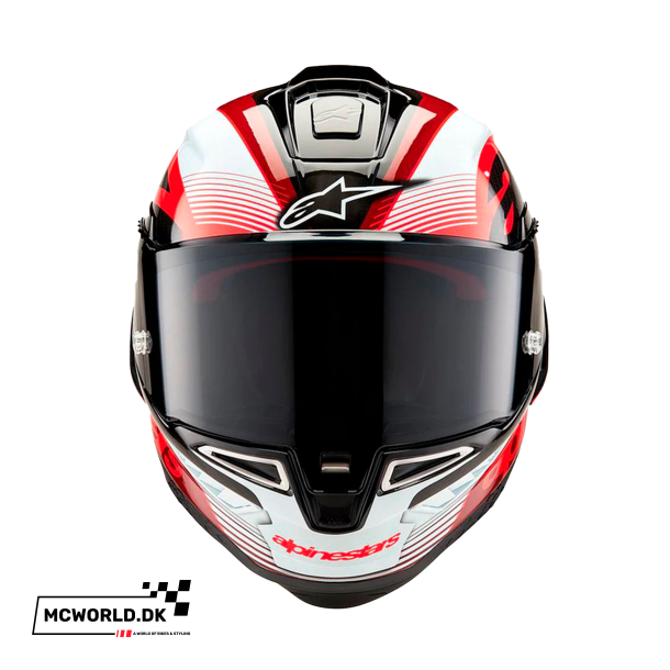 Alpinestars Supertech R10 - Team Sort/Carbon/R�d/Hvid