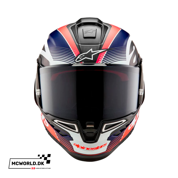 Alpinestars Supertech R10 - Team Sort/Carbon/Bl�/Hvid