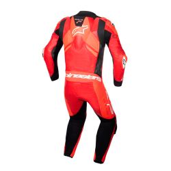 Alpinestars 1-delt l�derdragt - GP Plus v4 Sprint R�d/Fluo