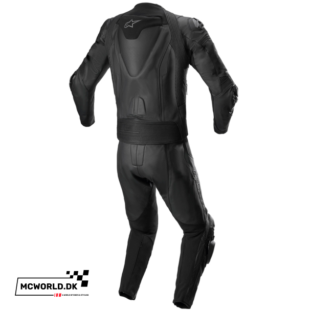 Alpinestars 2-delt l�derdragt - Missile v2 Sort/Sort
