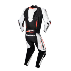 Alpinestars 1-delt l�derdragt - GP-R7 Sort/Hvid/Sort/R�d