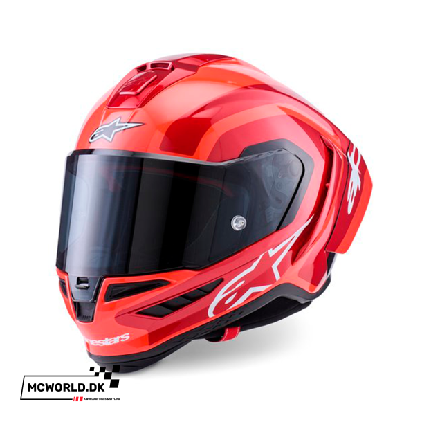 Alpinestars Supertech S-R10 Hjelm Arius - Sort/Hvid/Duo R�d