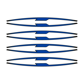 Puig Performance Rim Stripes - Bl