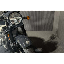 Royal Enfield Shotgun 650 Stencil White - Fabriksny