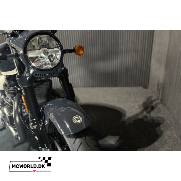 Royal Enfield Shotgun 650 Stencil White - Fabriksny