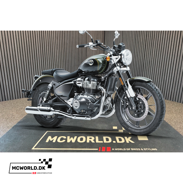 Royal Enfield Super Meteor 650 Interstellar Green - Fabriksny