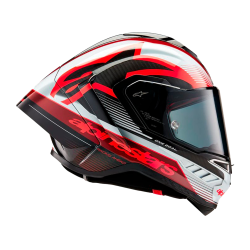 Alpinestars Supertech R10 - Team Sort/Carbon/R�d/Hvid