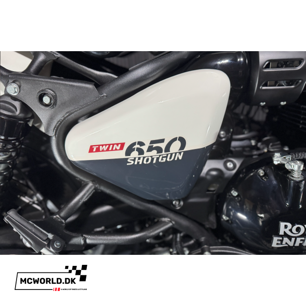 Royal Enfield Shotgun 650 Stencil White - Fabriksny