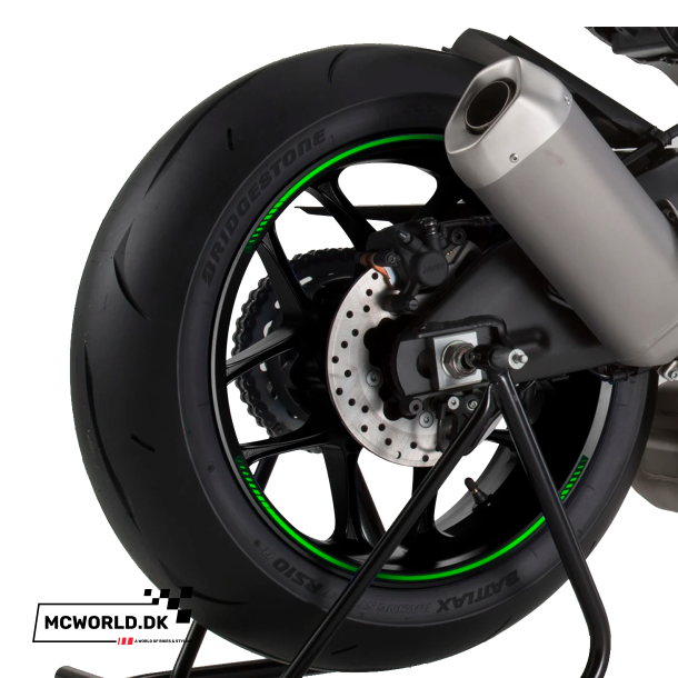 Puig Premium Rim Stripes - Neon Grn