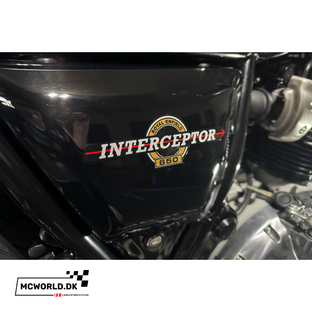 Royal Enfield Continental Interceptor 650 - Chrome/R�d - Fabriksny