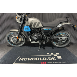 Royal Enfield Scram 411  Gr�/Bl� - Fabriksny