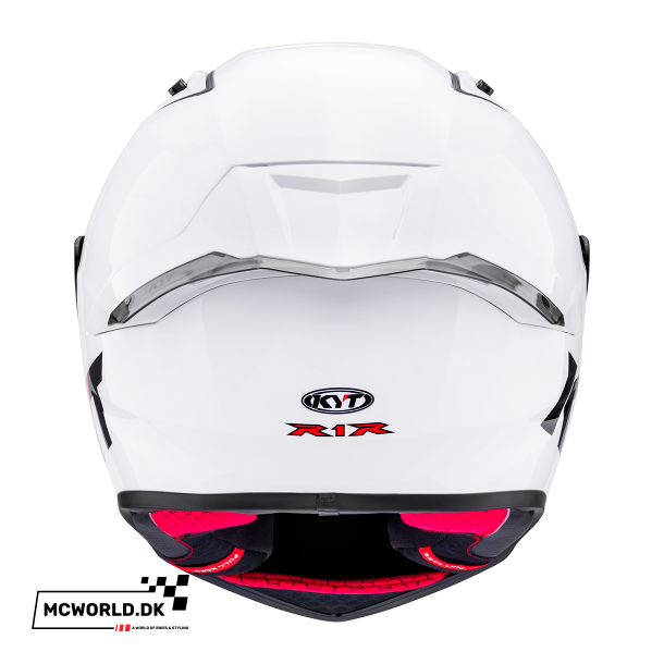 KYT - R1R - Plain hvid