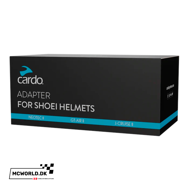 Cardo PT Pro, Edge &amp; Neo Til SHOEI Gen. 2 Adapter
