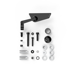 Rizoma Cut-Edge Styrende Spejl - Venstre