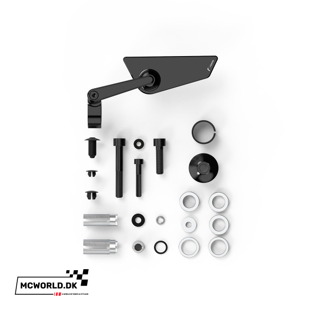 Rizoma Cut-Edge Styrende Spejl - Venstre